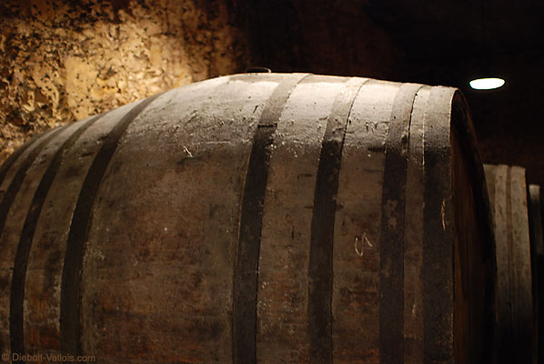 Wooden casks for reserve wines
