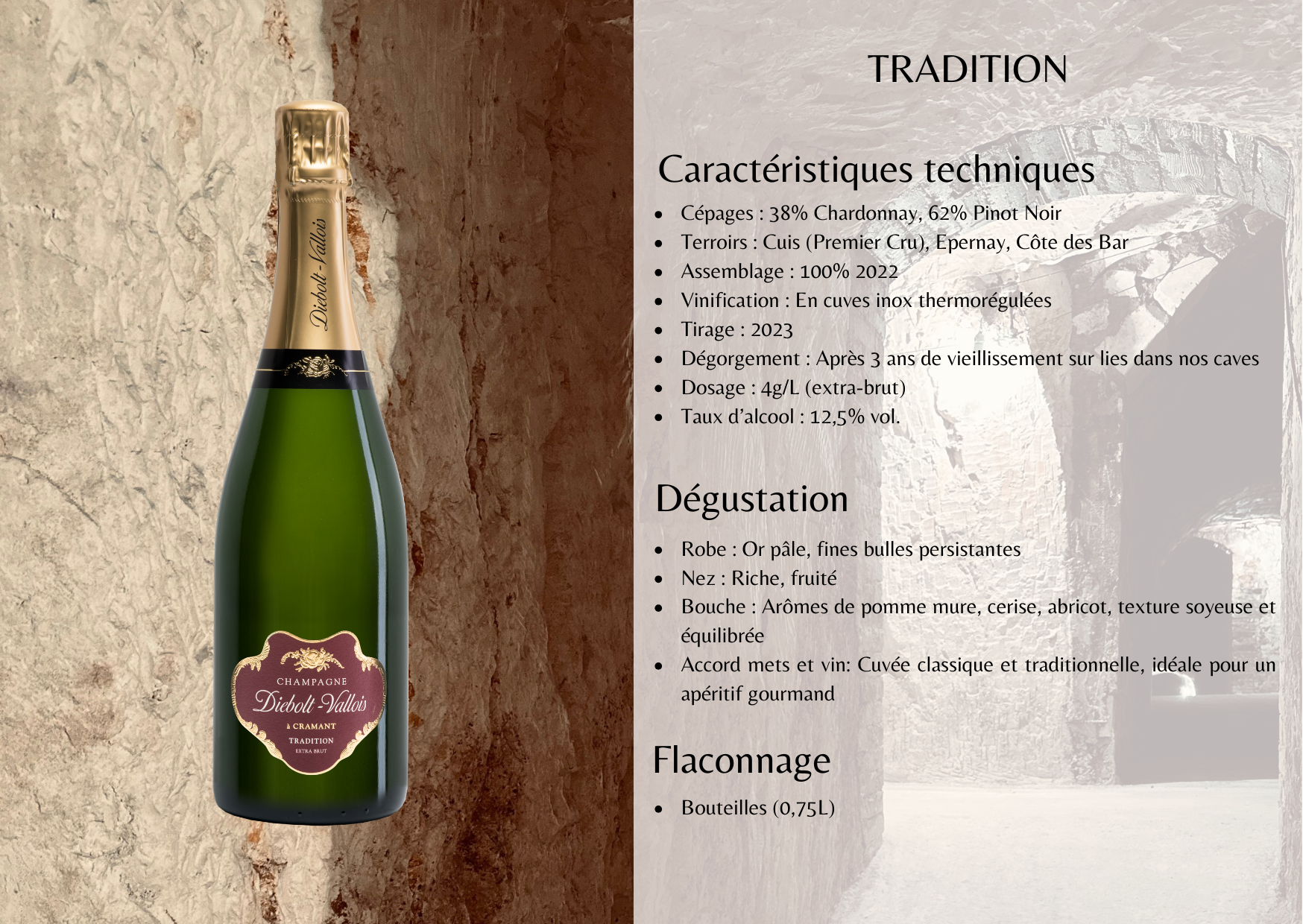 Champagne Diebolt-Vallois - The vintages Champagne Diebolt-Vallois - The vintages